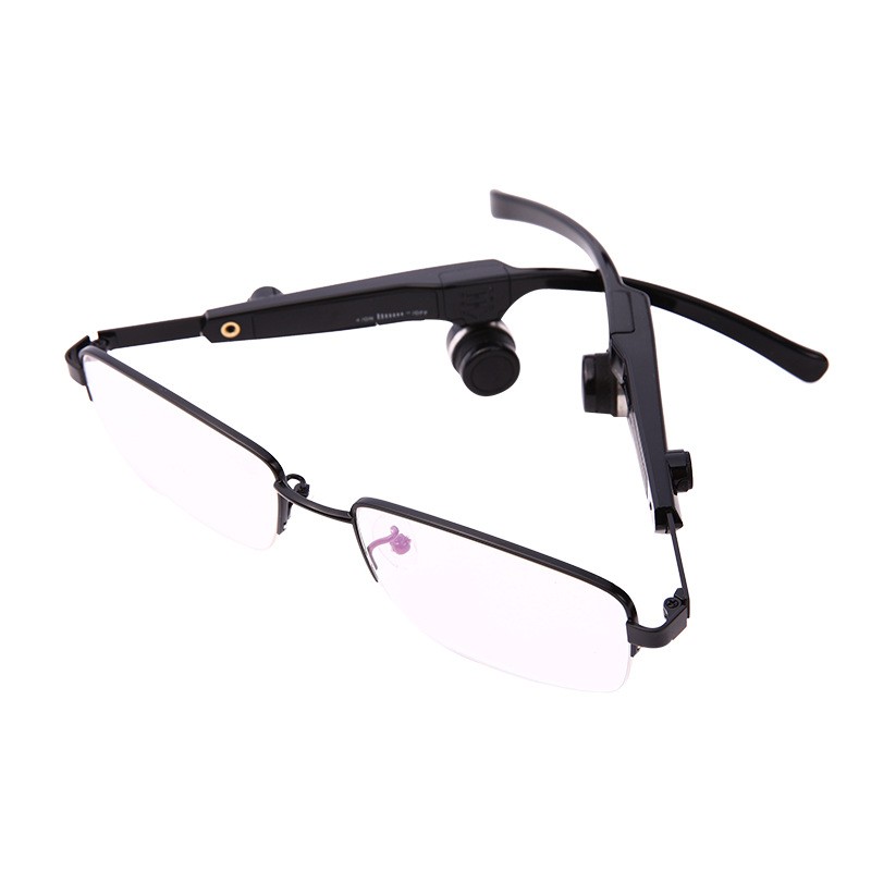 Battery-operated bone conduction glasses type hearing aid 2