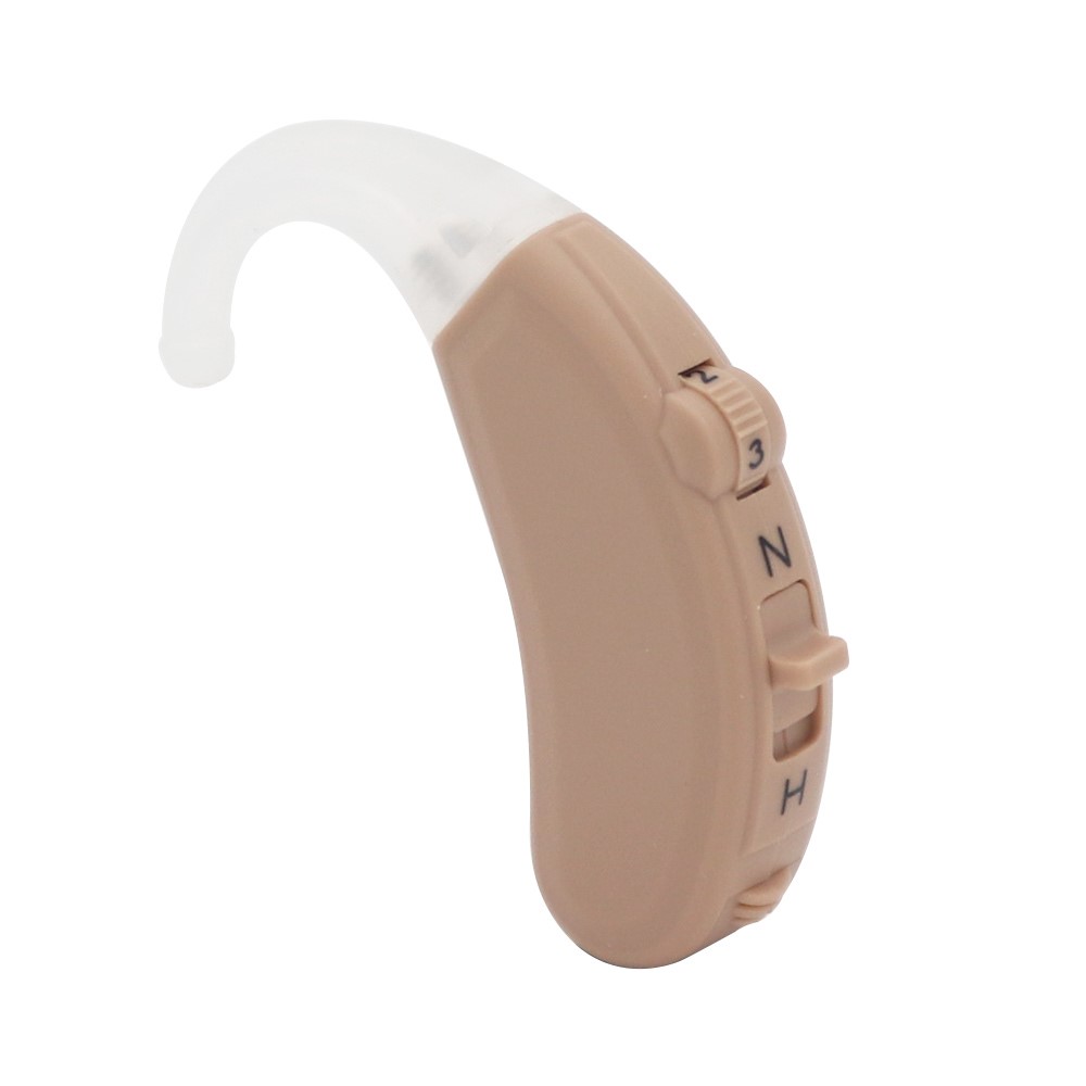 Cheap economical mini analog bte hearing amplifier